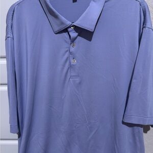 Peter Millar Blue Performance Polo Shirt